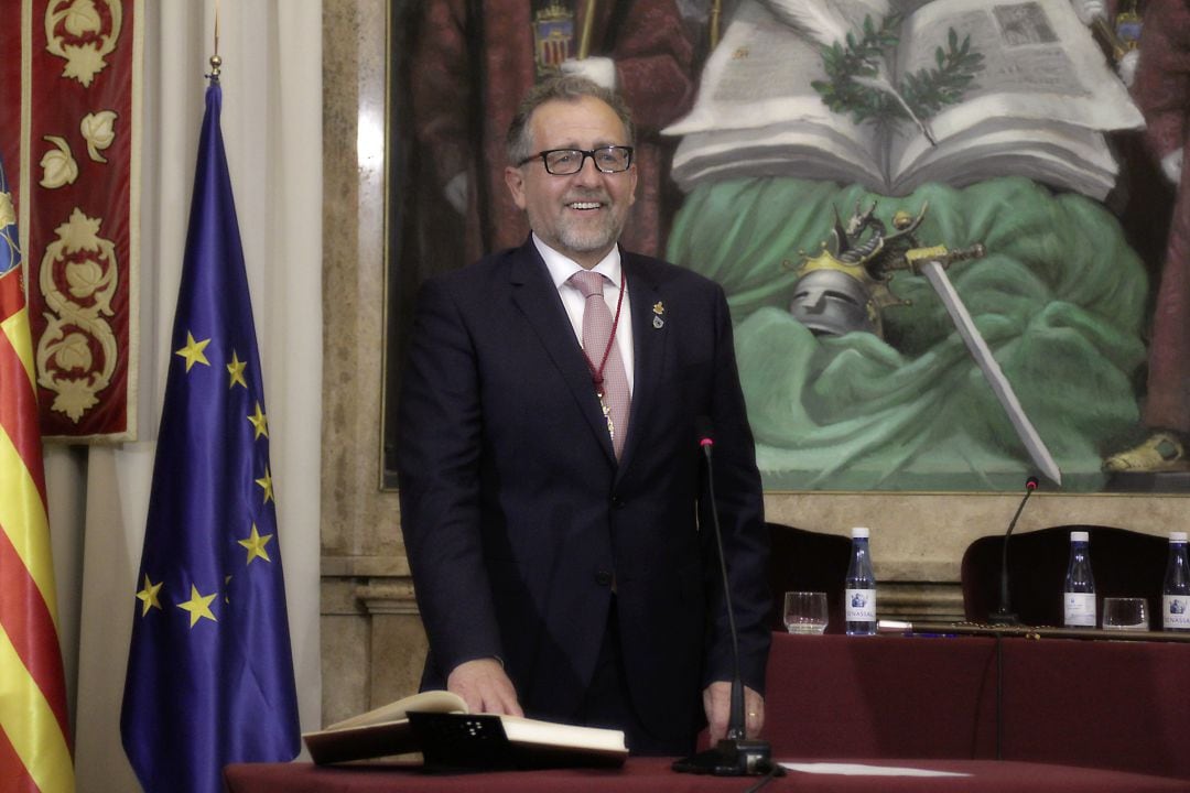 Imagen del Presidente de la Diputación, José Martí