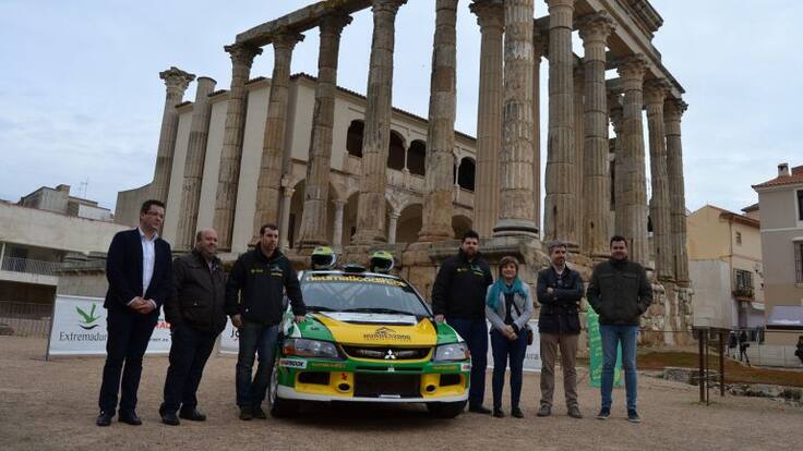 David Quijada, piloto de la Escudería Plasencia