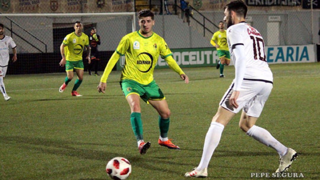 Goma durante un partido.