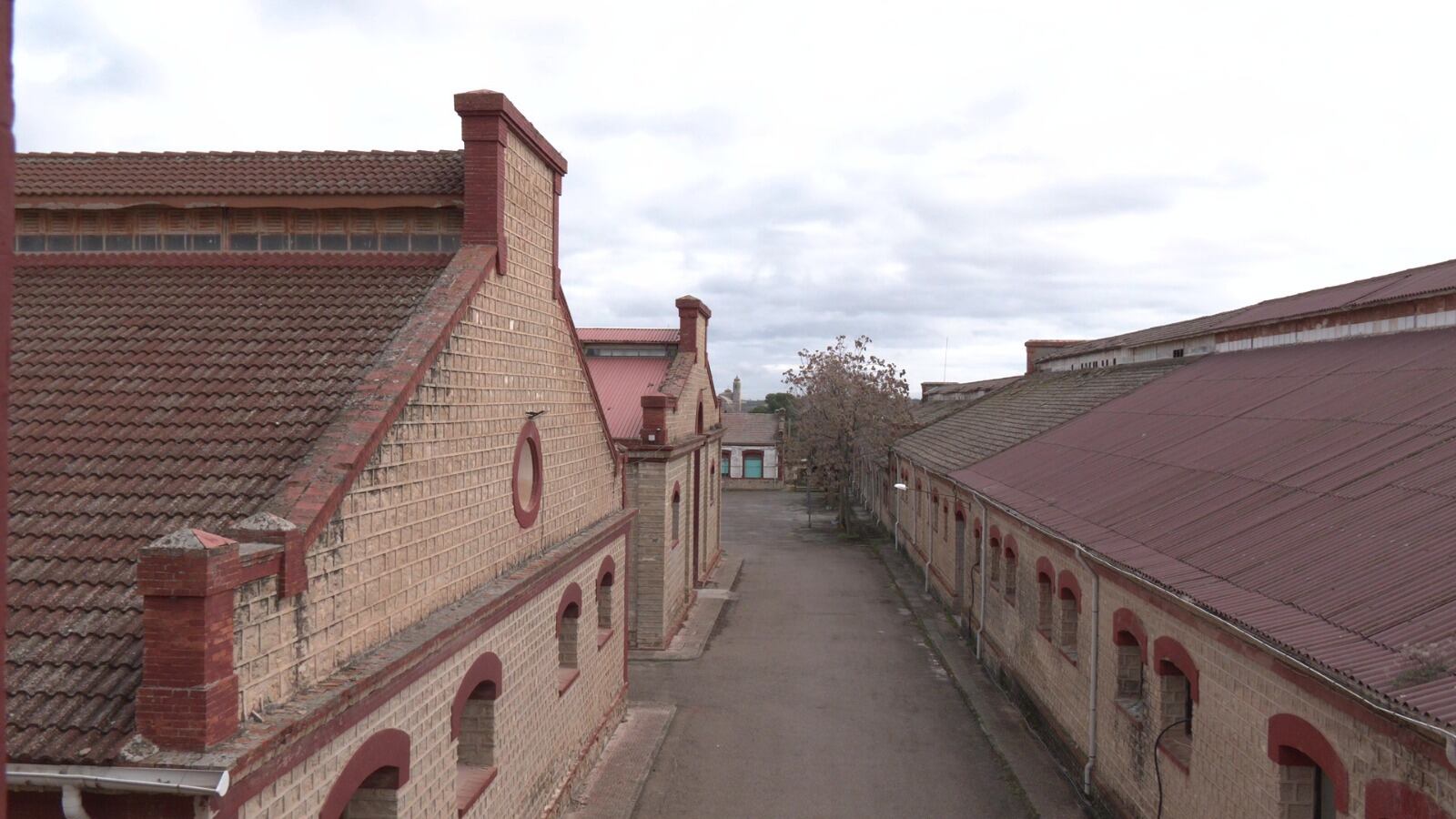 Interior de las instalaciones de la Academia de Suboficiales en Úbeda.