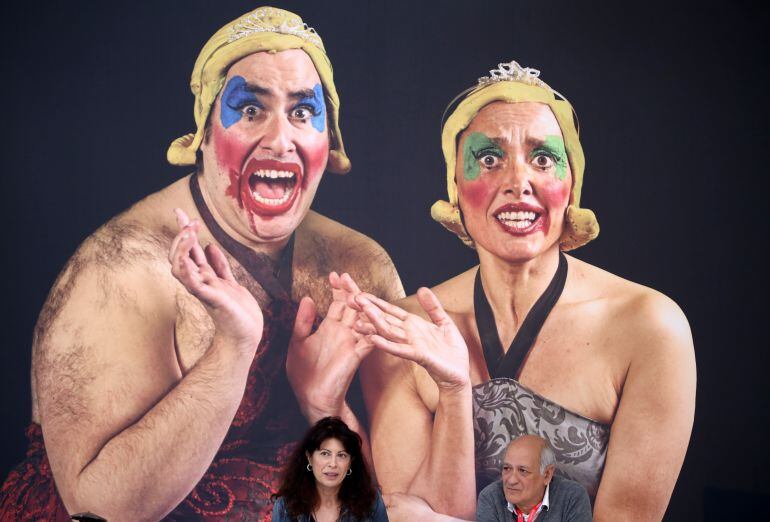 Acto de inauguración del Festival Internacional de Teatro y Artes de Calle de Valladolid. En la imagen, la concejala de Cultura del Ayuntamiento de Valladolid, Ana Redondo, y el director del TAC, Javier Martínez