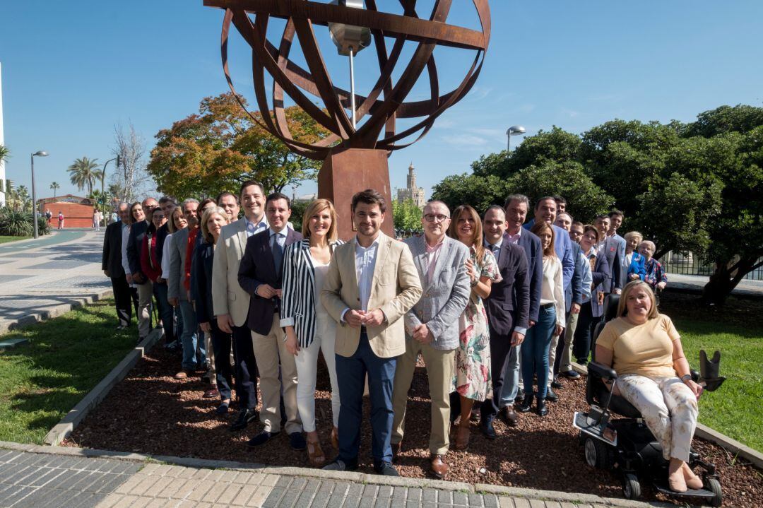 El pp ha presentado su lema de campaña para las municipales &quot;Sevilla merece el cambio&quot;