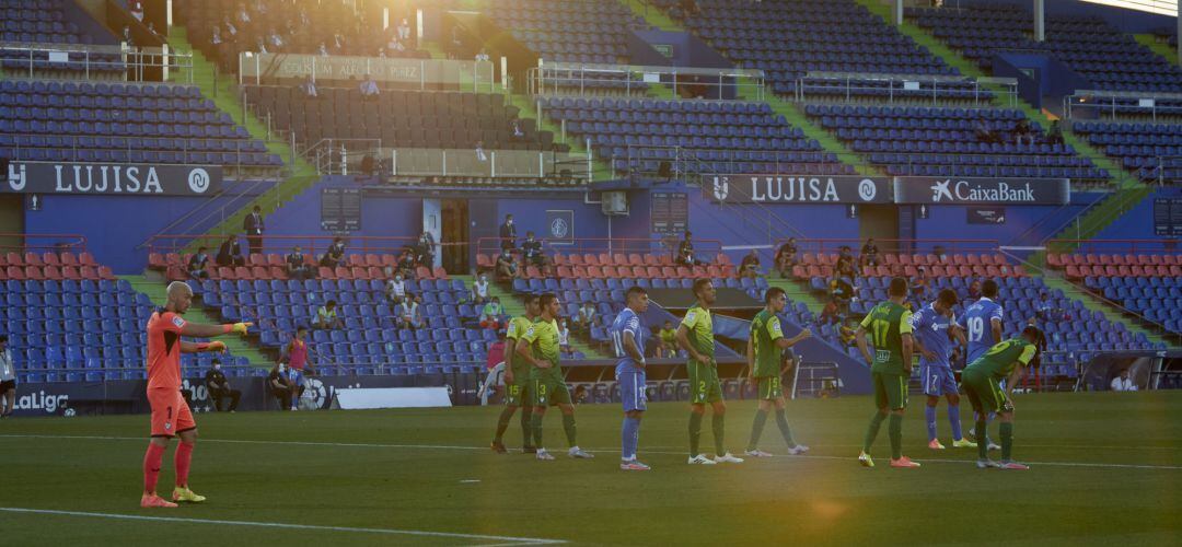 Partido del Getafe en el Coliseum Alfonso Pérez