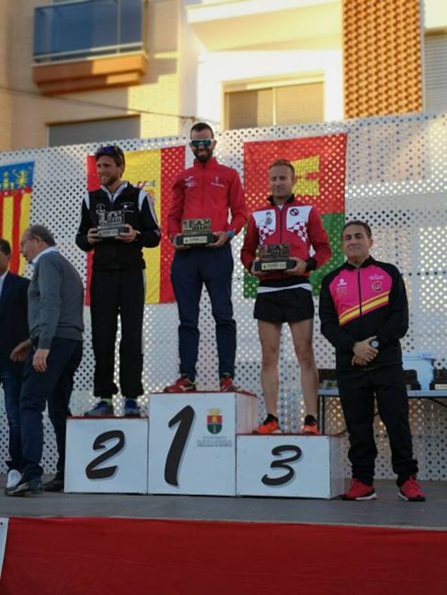 Juanma González subió al podio en Veteranos