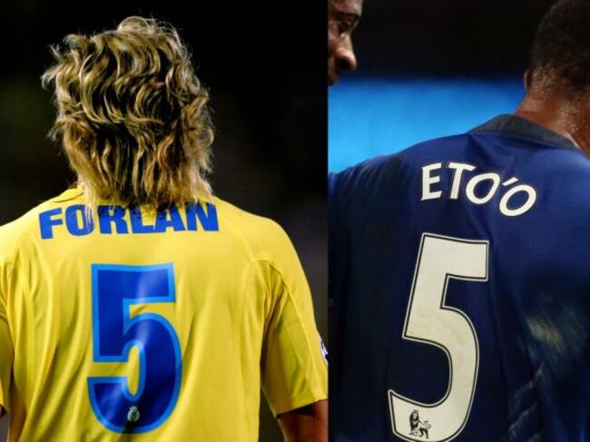 El '5' de Forlán y Eto'o