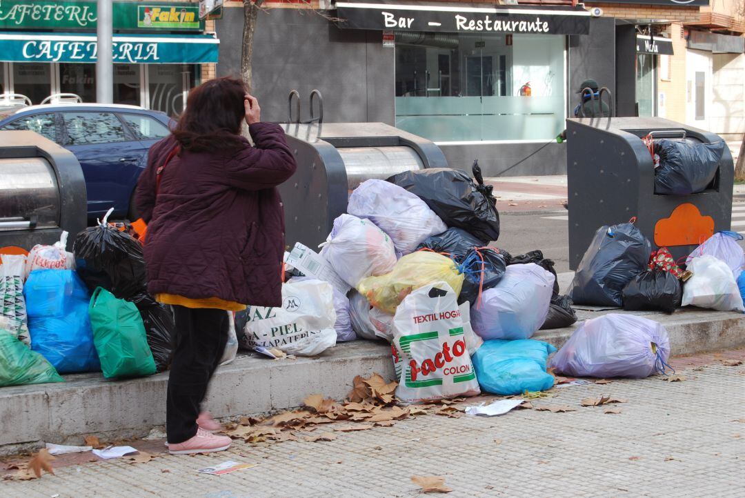 Fotografía tomada martes, 22 de enero de 2019 en una calle de Alcorcón