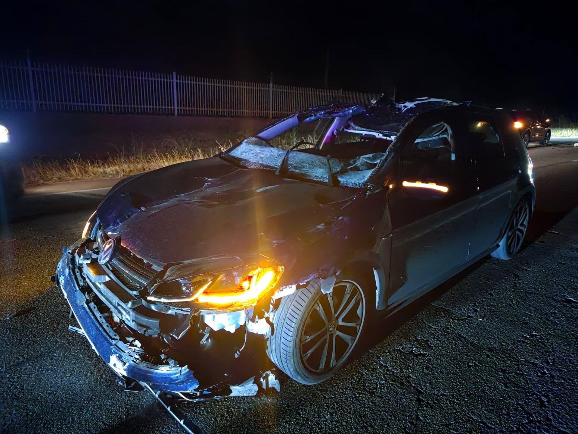 23/09/2025 Estado del vehículo tras chocar con un caballo
SOCIEDAD ESPAÑA EUROPA EXTREMADURA
GUARDIA CIVIL