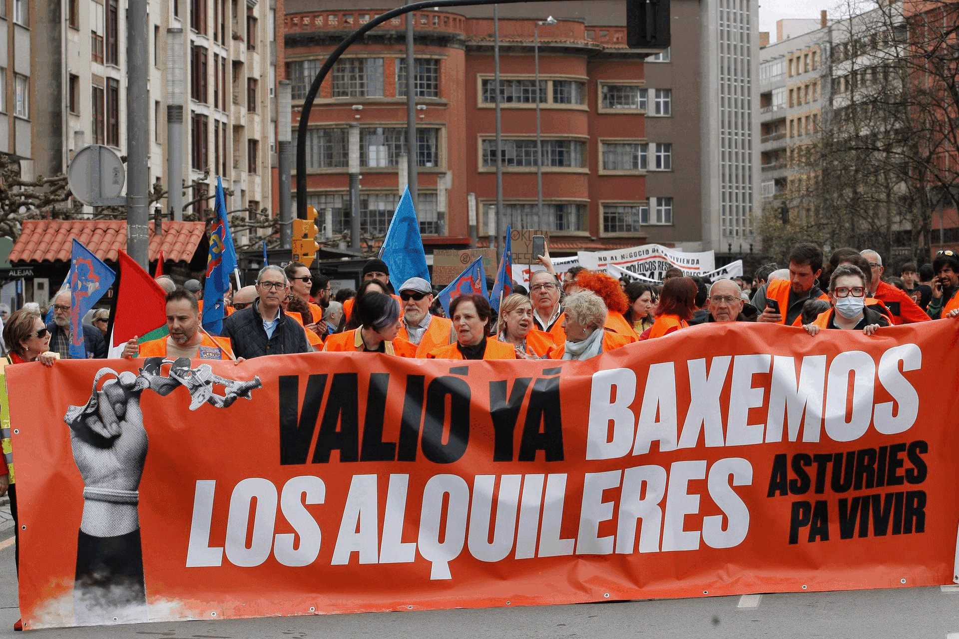 Manifestaciones vivienda 2025.