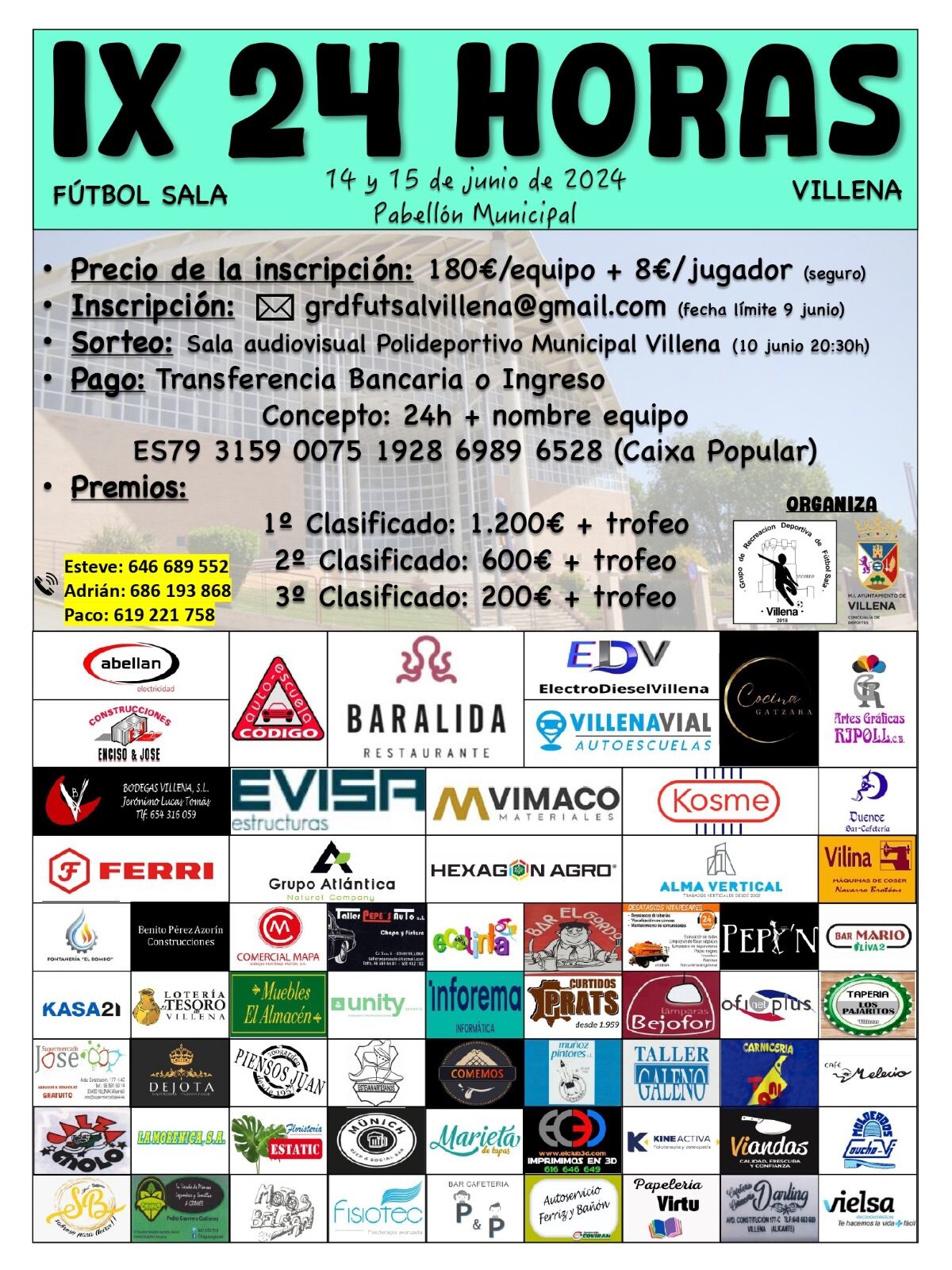 24 horas futbol sala