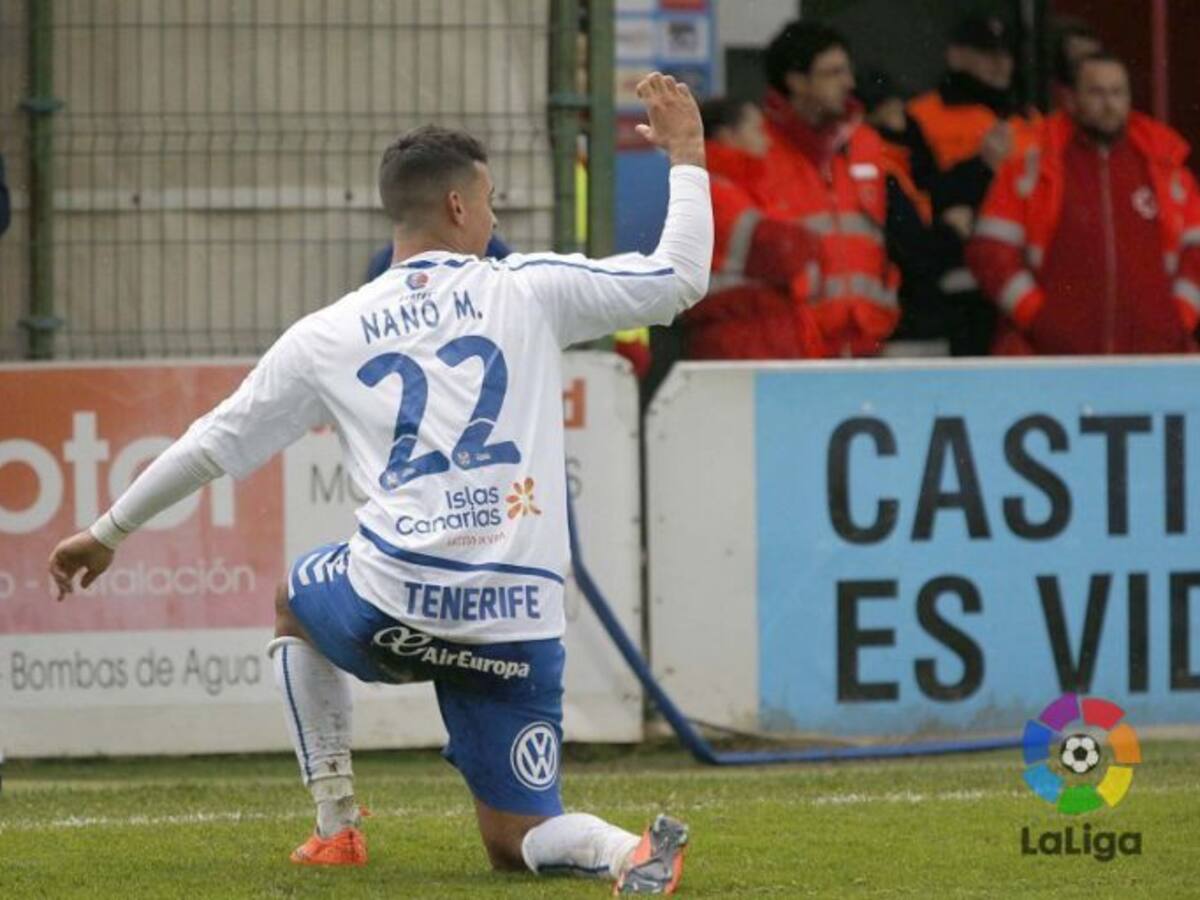 El Tenerife vuelve a ganar con un doblete de Nano