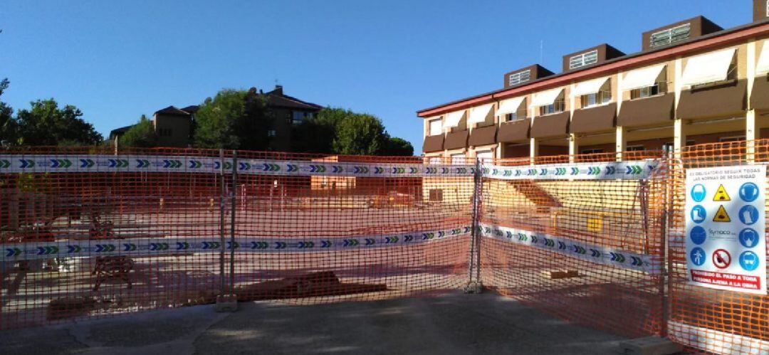 Obras del colegio público Carmen Hernández Guarsch de Tres Cantos