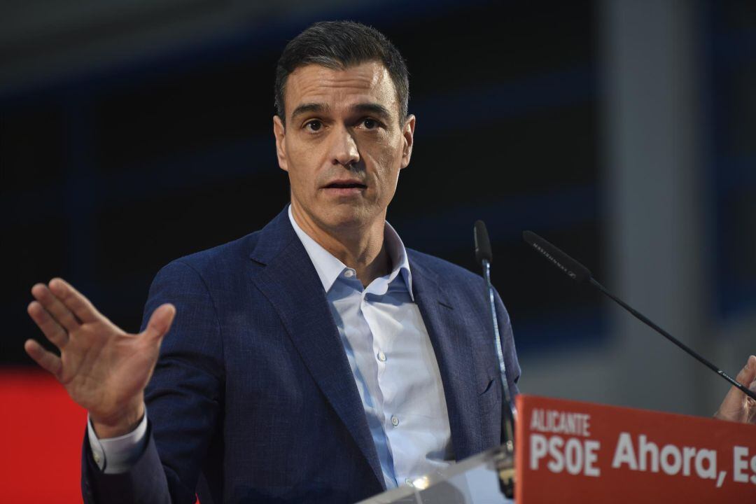 Pedro Sánchez, presidente del Gobierno en funciones