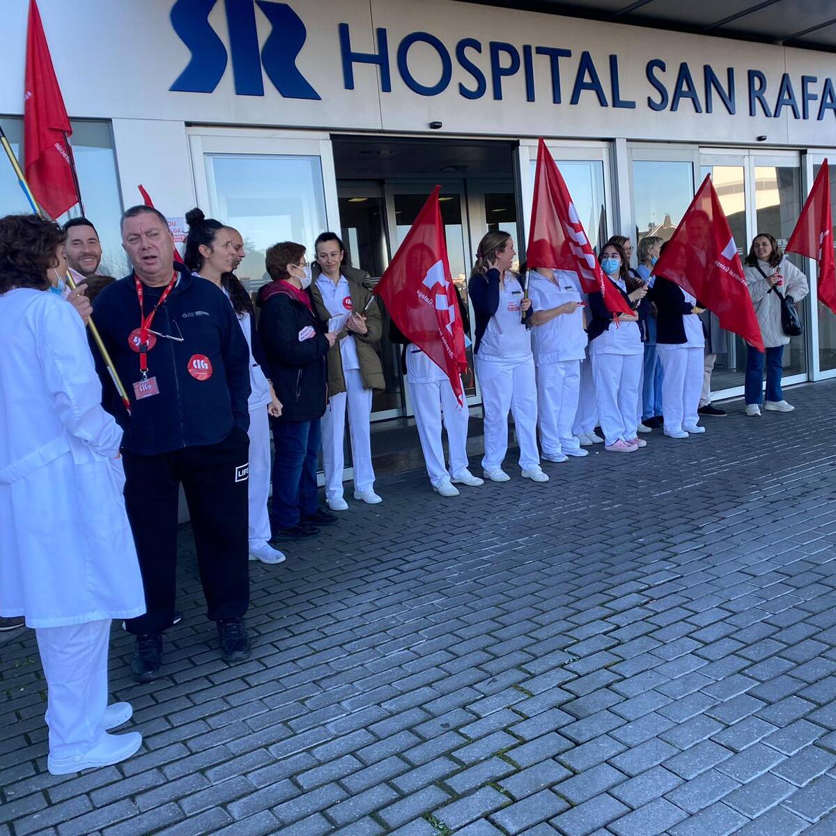 Trabajadores de la sanidad privada de A Coruña vuelven a la huelga para reclamar mejoras en salarios y condiciones laborales