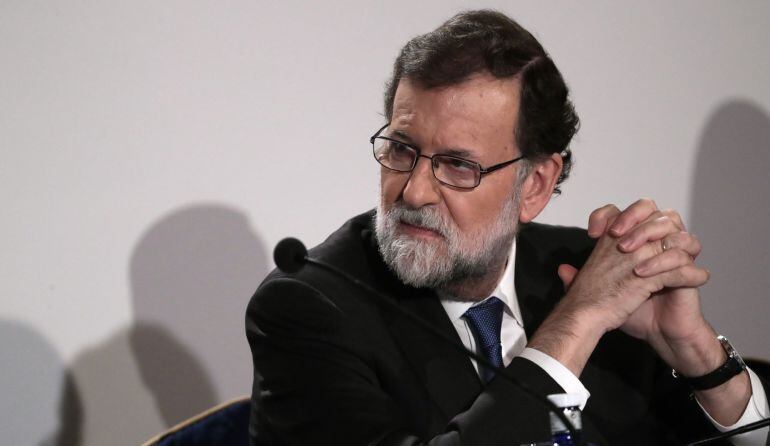 El presidente del Gobierno, Mariano Rajoy, en la inauguración de la octava edición del foro financiero Investors Day