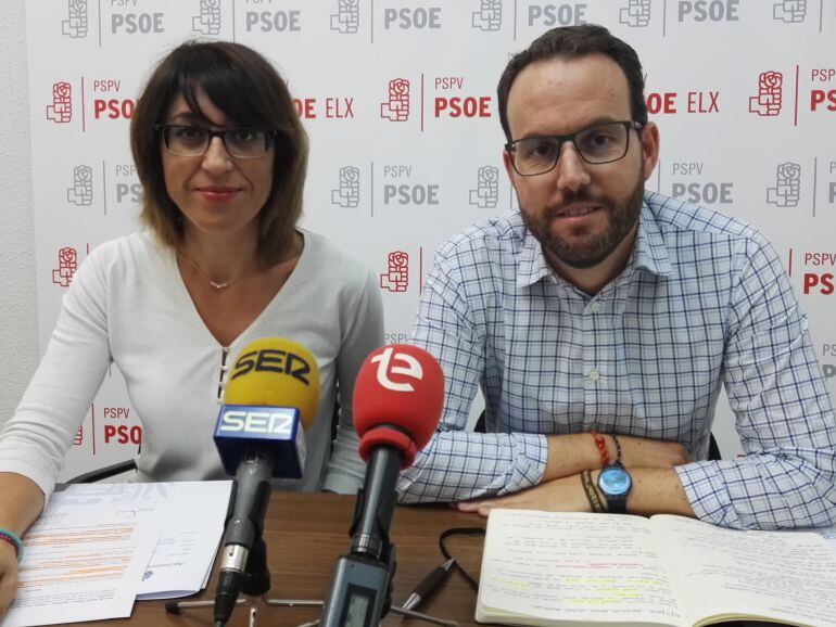 Héctor Díez y Patricia Maciá (PSOE)