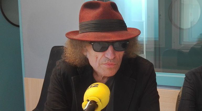 Xavier Baró, als estudis de Ràdio Lleida, octubre 2016