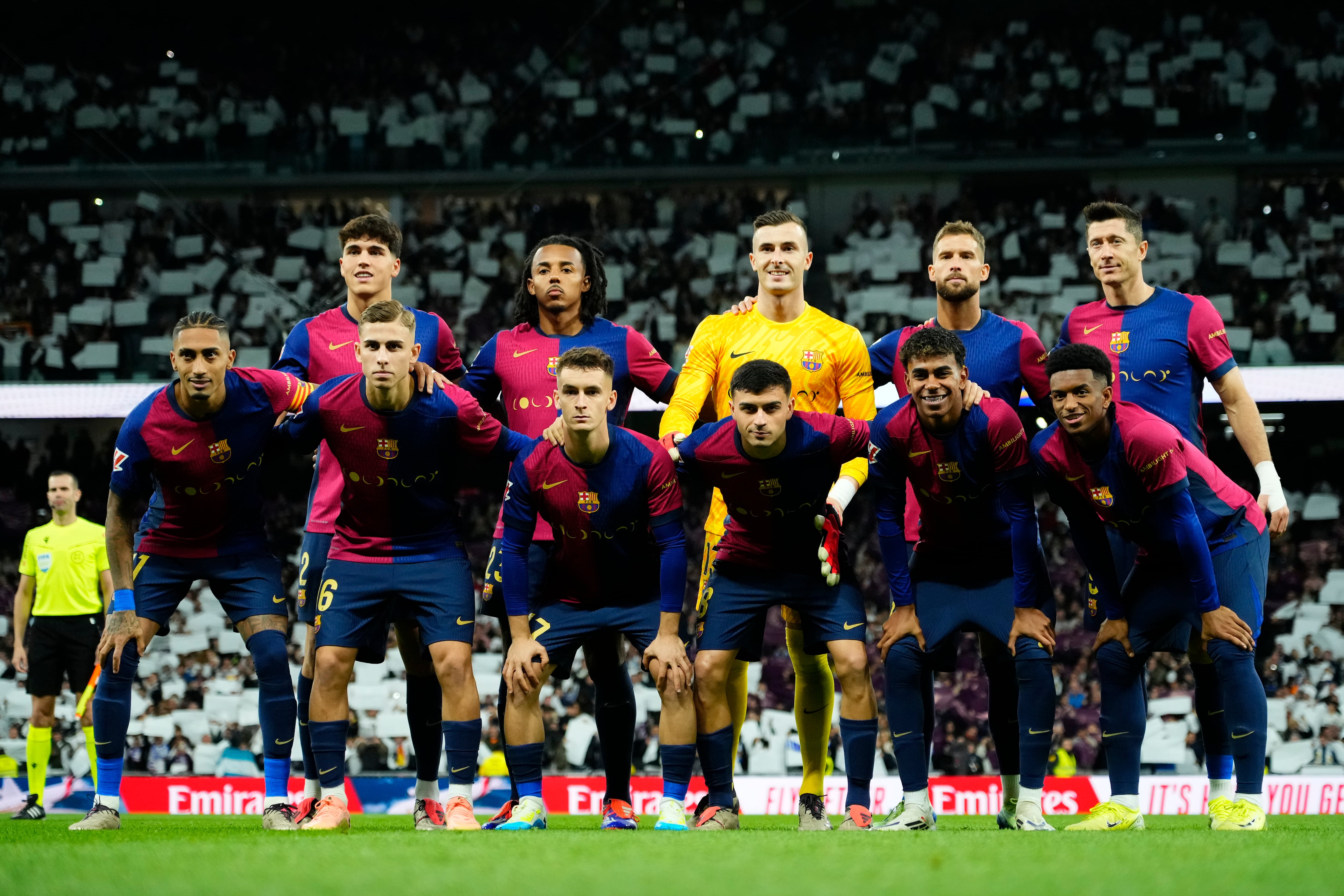 El once inicial del Barça que sacó Hansi Flick en &#039;El Clásico&#039;