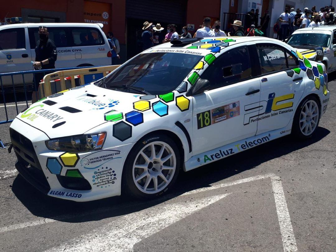 Miguel Cabral (Mitsubishi Lancer Evo X)