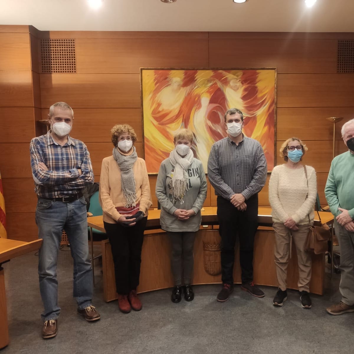 CHA apoya el desarrollo de Bárcabo y la preservación de la carrasca de Lecina