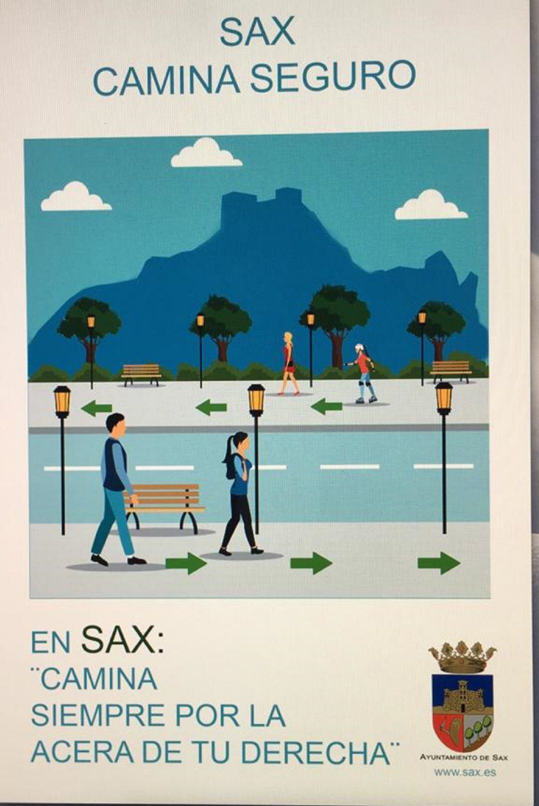 Campaña Sax Camina Seguro 