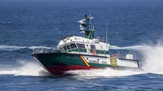 Una de las embarcaciones del Servicio Marítimo de la Guardia Civil.