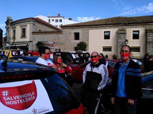 Participantes en la marcha