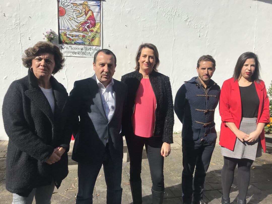 Los socialistas malagueños también han mostrado su apoyo a Aguilera