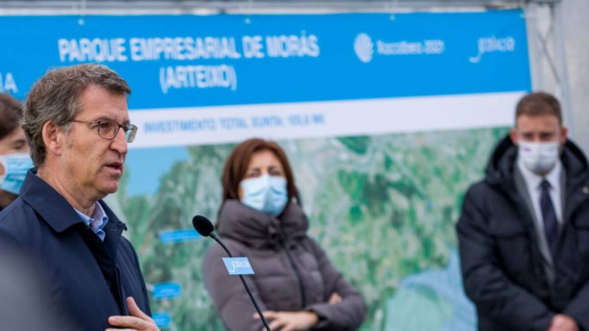 Feijóo reclama al Gobierno la conexión ferroviaria al puerto exterior de A Coruña