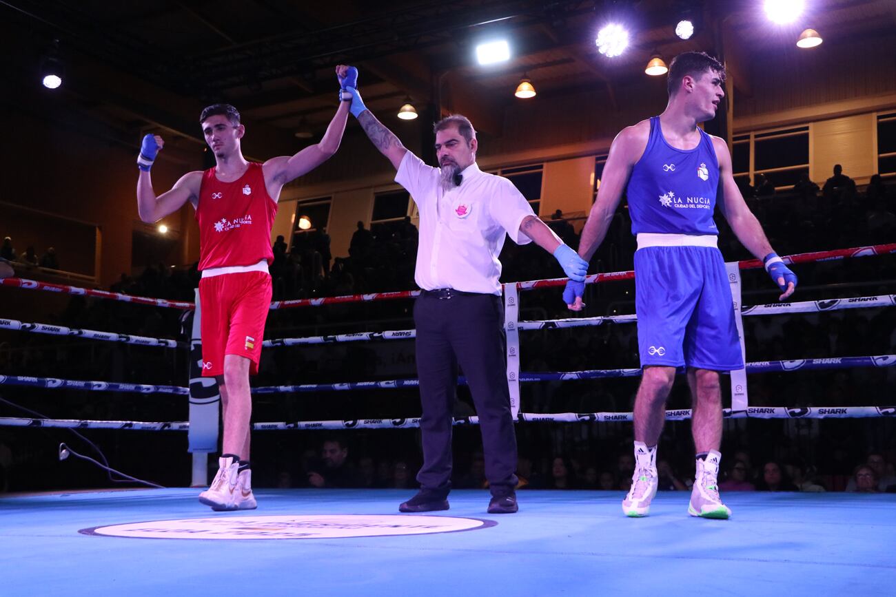 Uno de los duelos de la velada