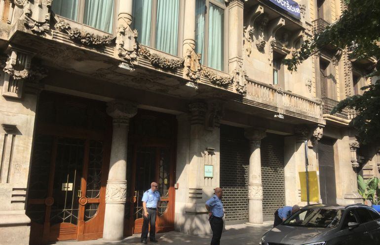 Seu de la conselleria d&#039;Economia a la Rambla de Catalunya de Barcelona