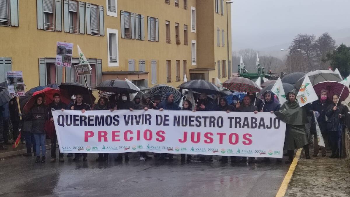 Semana de movilizaciones para los agricultores y ganaderos de la provincia