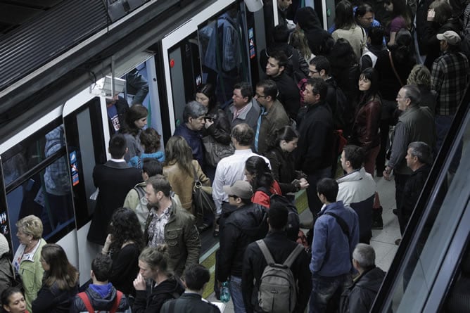 Imagen del metro de Madrid.