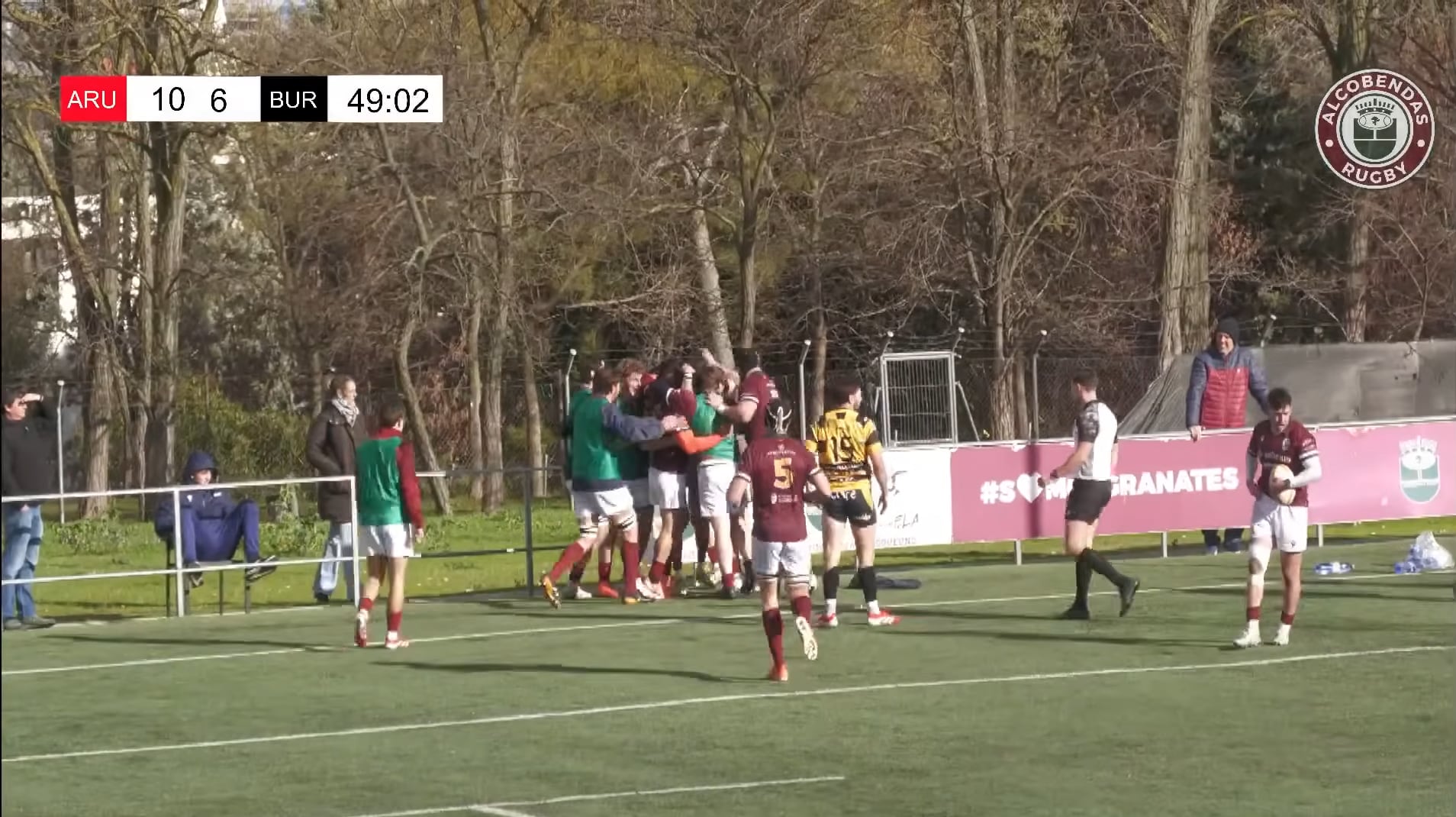 Alcobendas supera a Burgos y jugará las semifinales de la Copa del Rey de Rugby