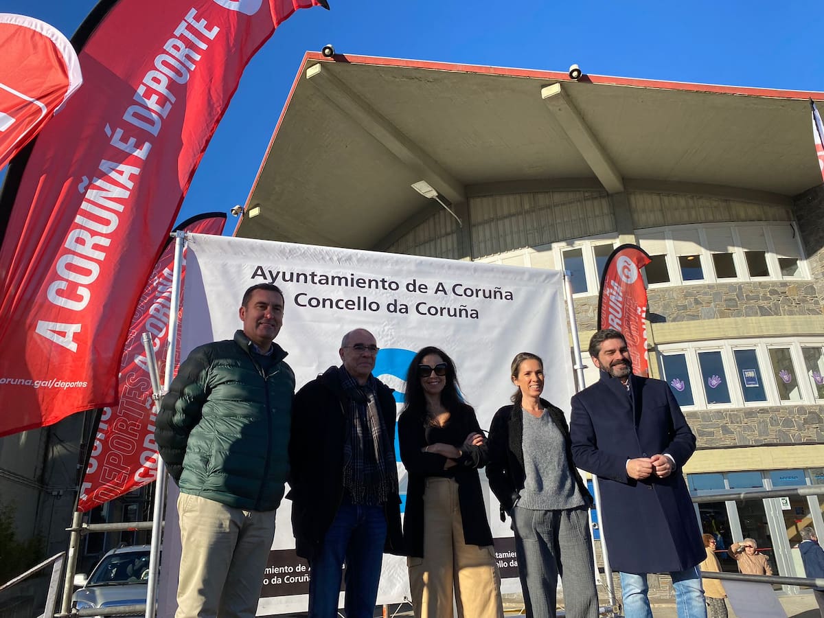 La explanada de Riazor se convierte en un espacio dedicado al deporte para visibilizar a las personas con discapacidad