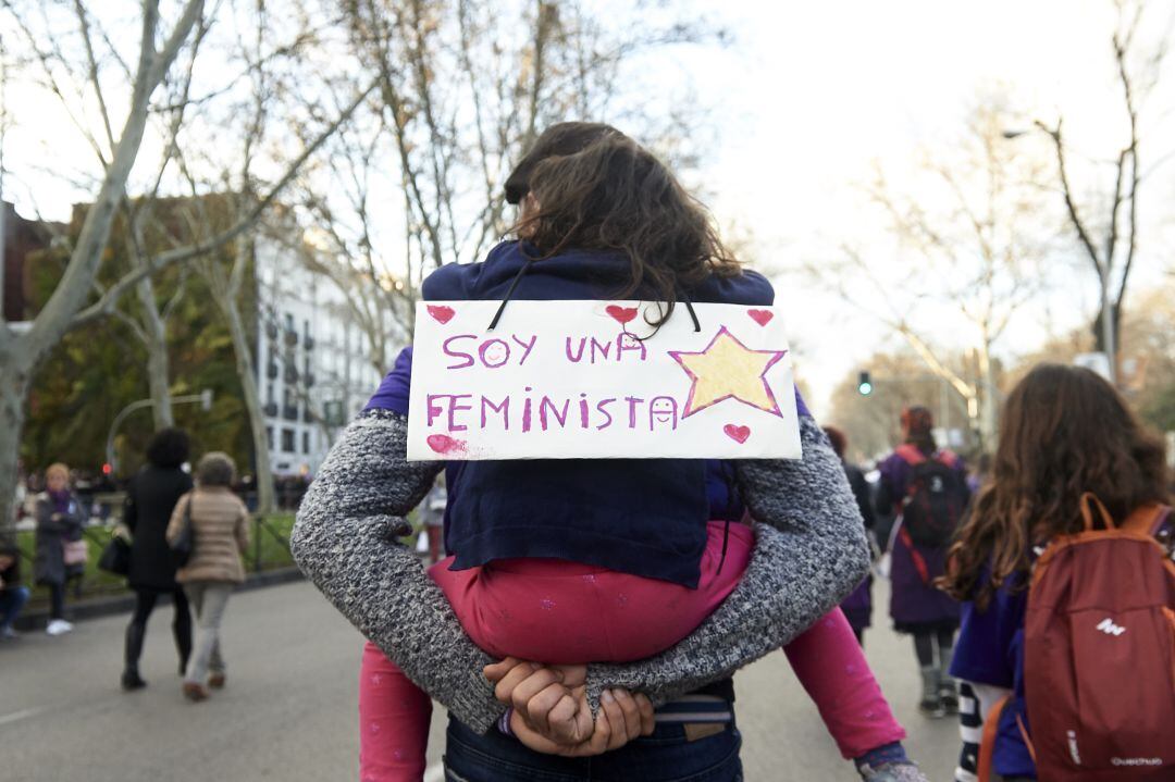 Foto de archivo de la manifestación del 8M en Madrid.