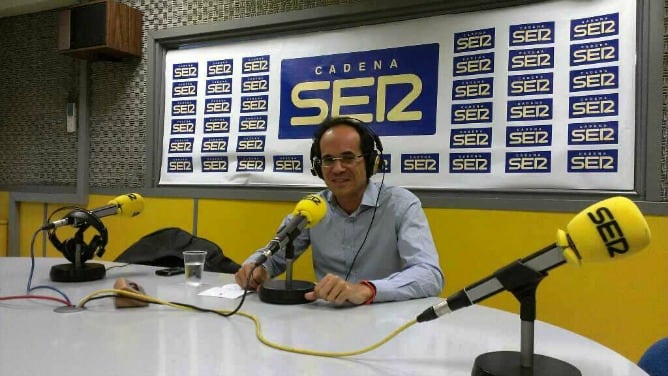 Francesc Vallès, als estudis de Ràdio Reus