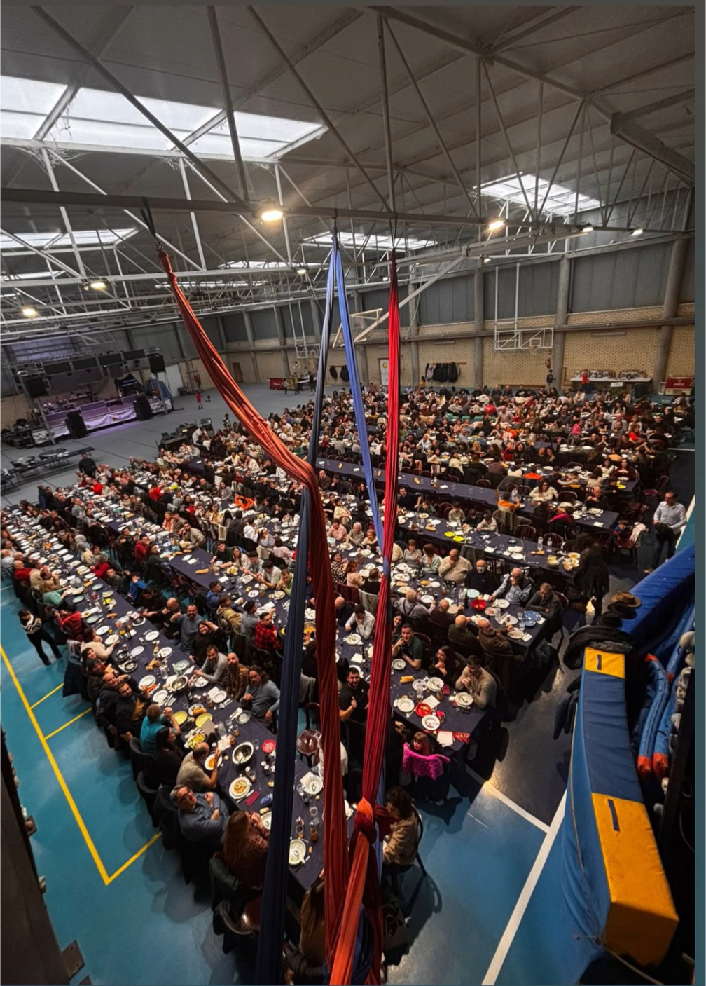 En la comida han participado 500 personas