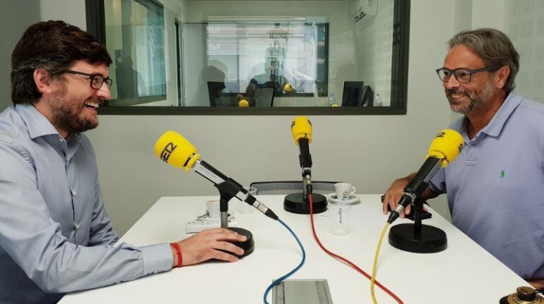 Javier Villamayor i Ernest Benach