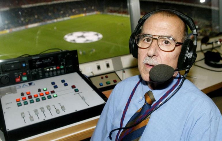 Manel Vich, voz del Barcelona durante más de 60 años