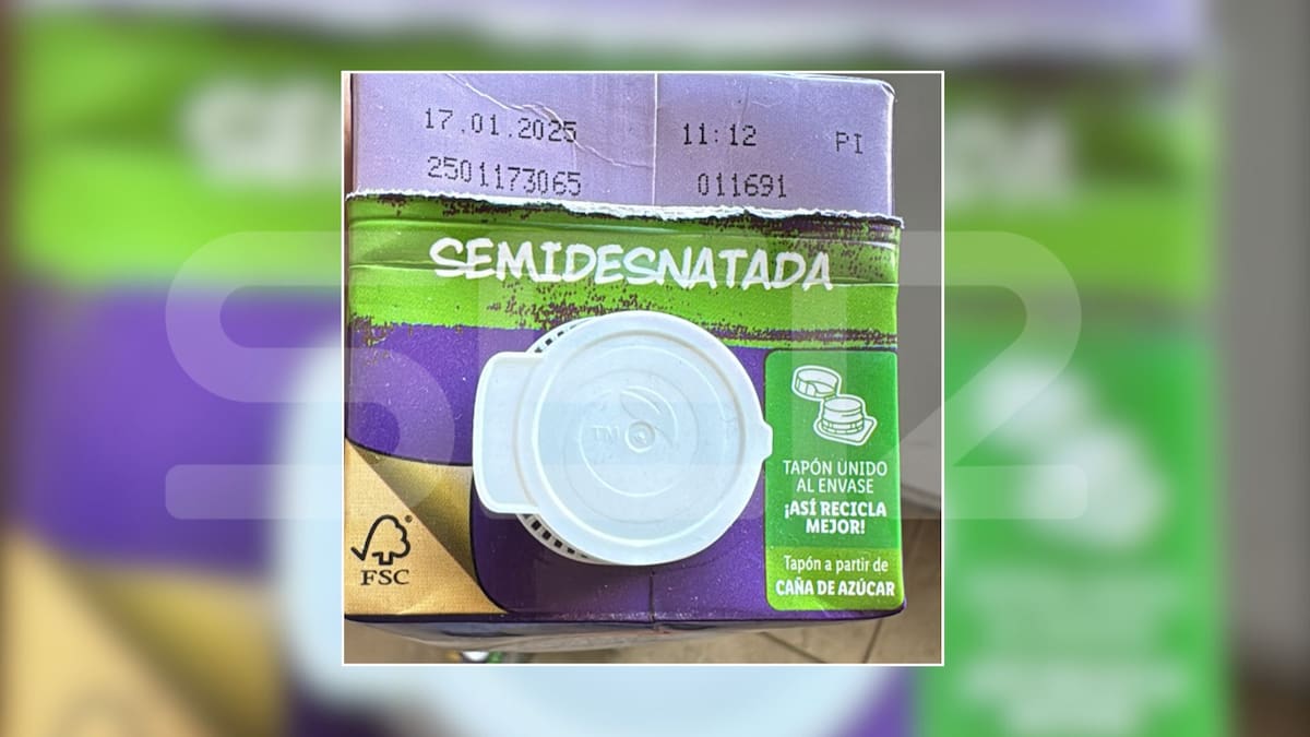 La leche ha llegado a su fecha de caducidad