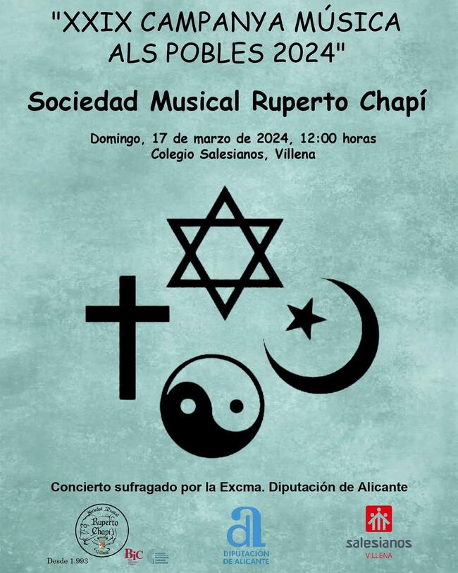 Cartel del concierto