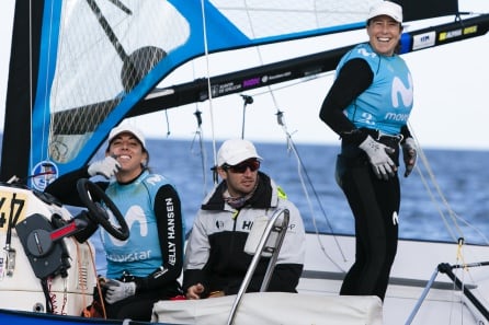 Tamara Echegoyen y Paula Barceló