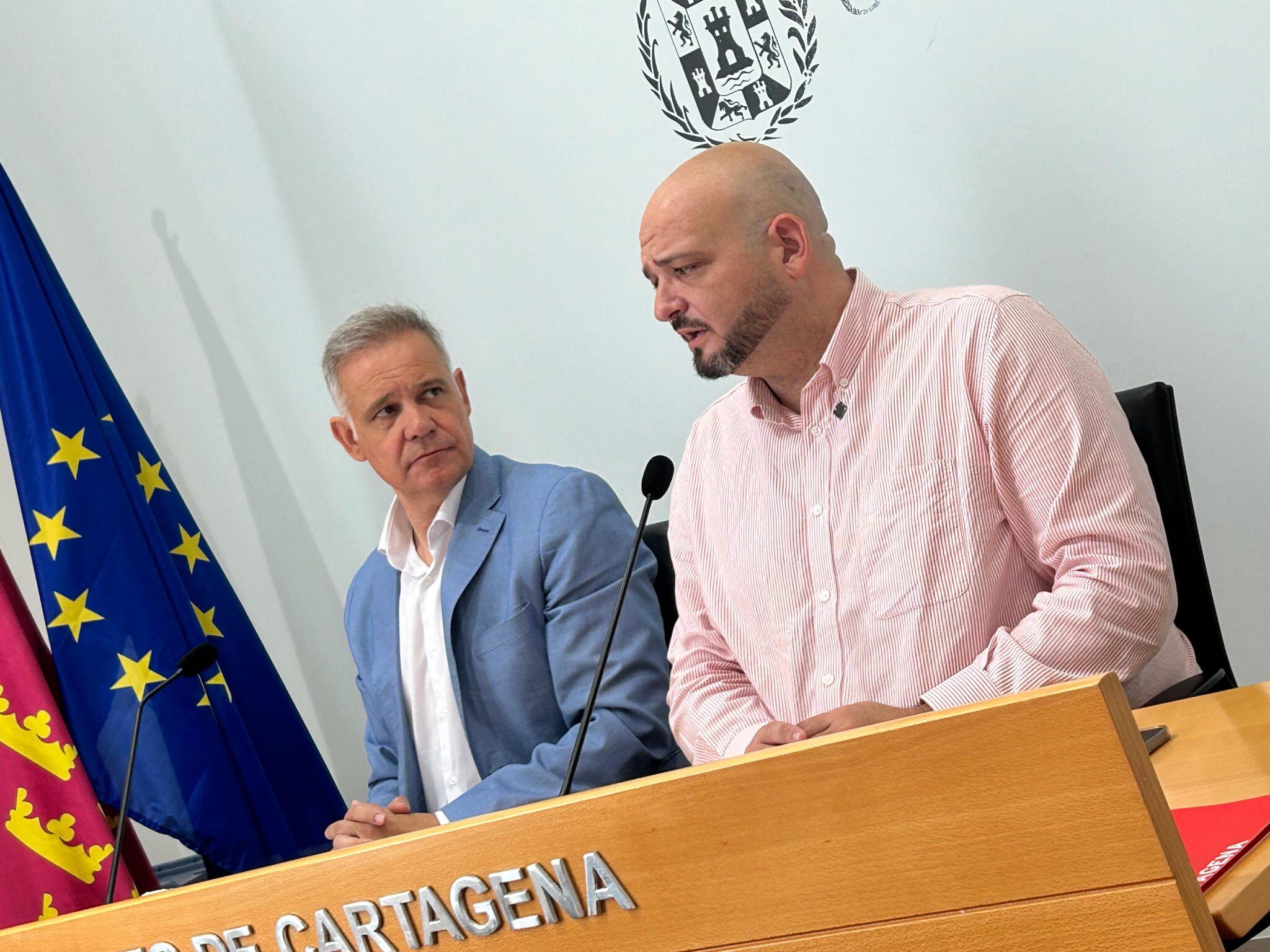 Pedro Contreras (izda.) y Manuel Torres (dcha.)