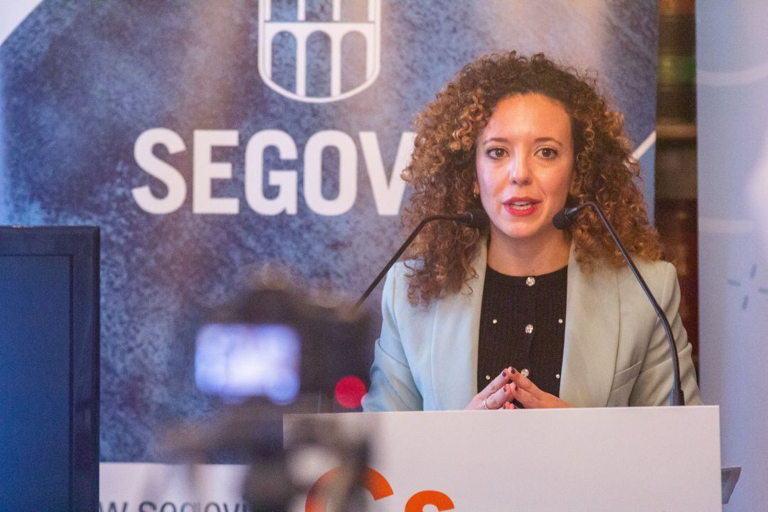 Noemí Otero, portavoz del Grupo Municipal de Ciudadanos.
