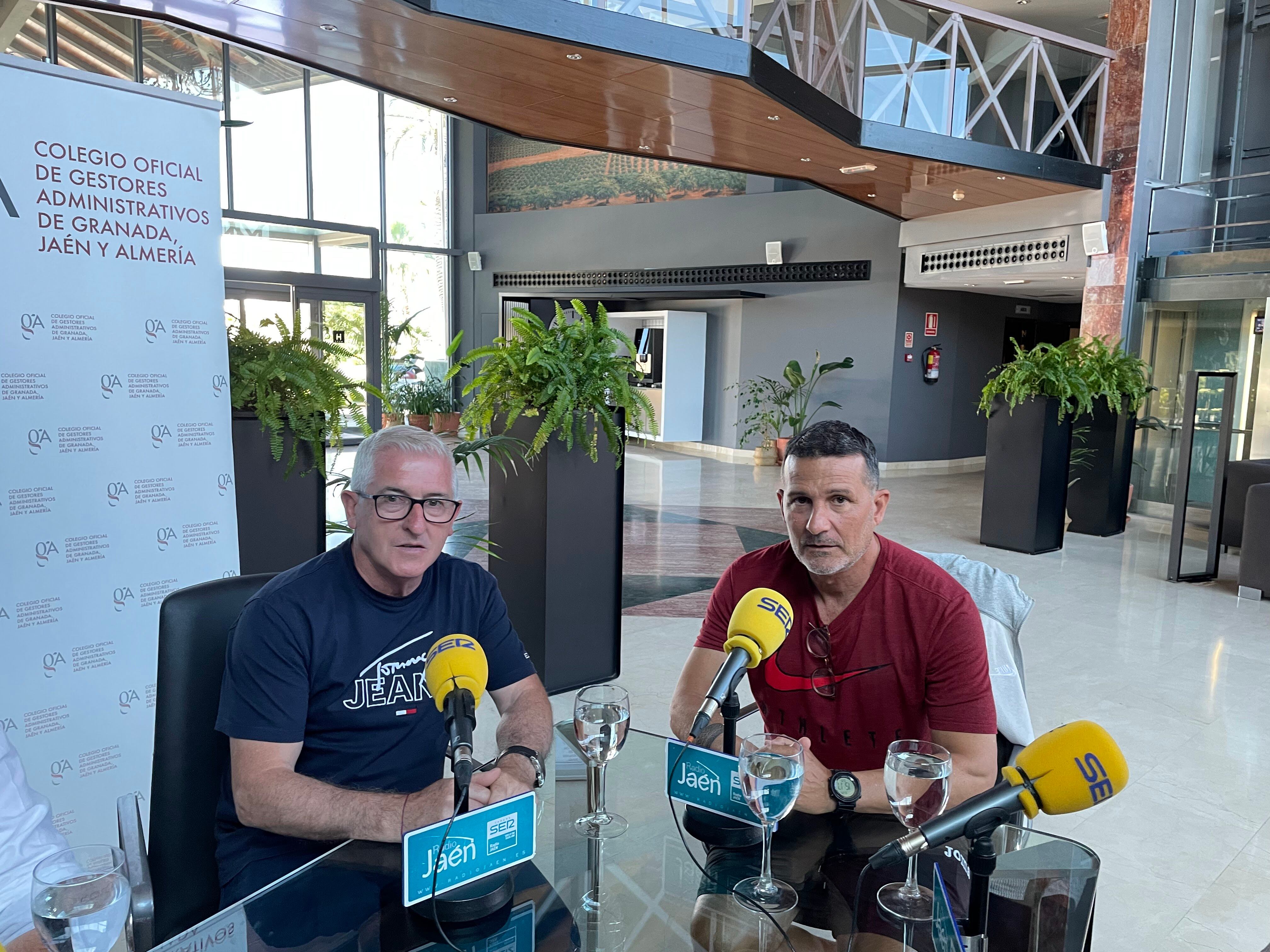 Tanto Chumilla como Rueda intervinieron en el Programa de Radio Jaén, SER Deportivos en Tertulia poco antes del inicio de los play off de ascenso. Chumilla se marca del club, Rueda se lo piensa