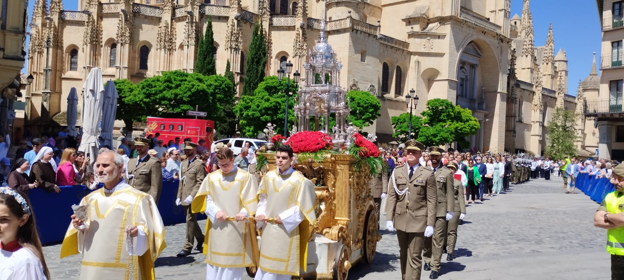 Procesión del Corpus en Segovia