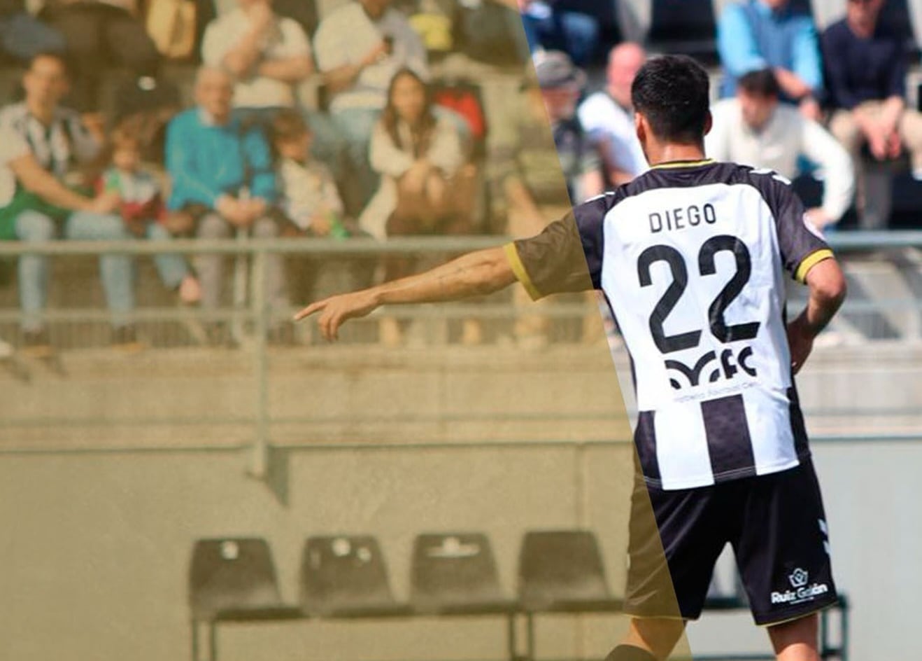 Un lance del partido