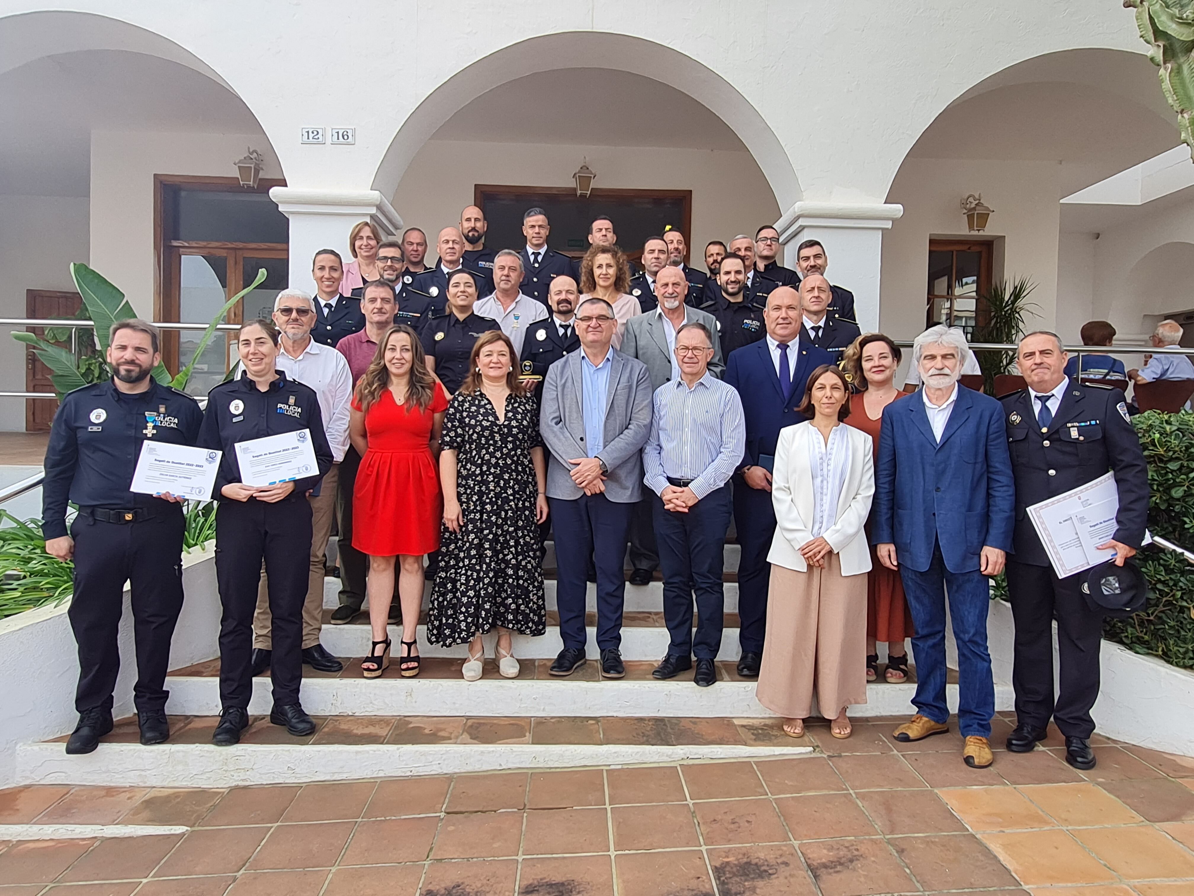 Un momento durante el acto de entrega de las distinciones