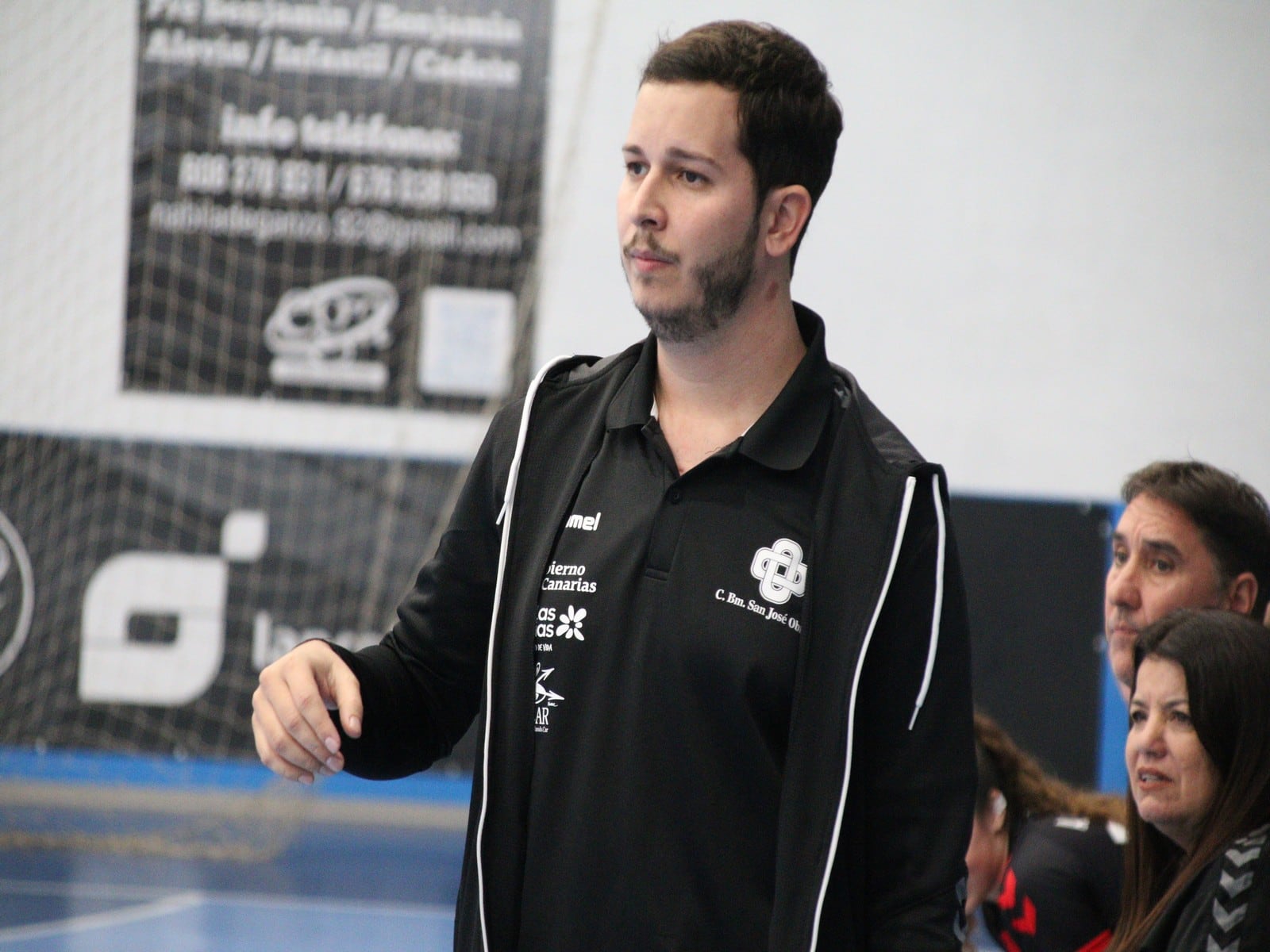 El técnico lanzaroteño de balonmano David Betancor.