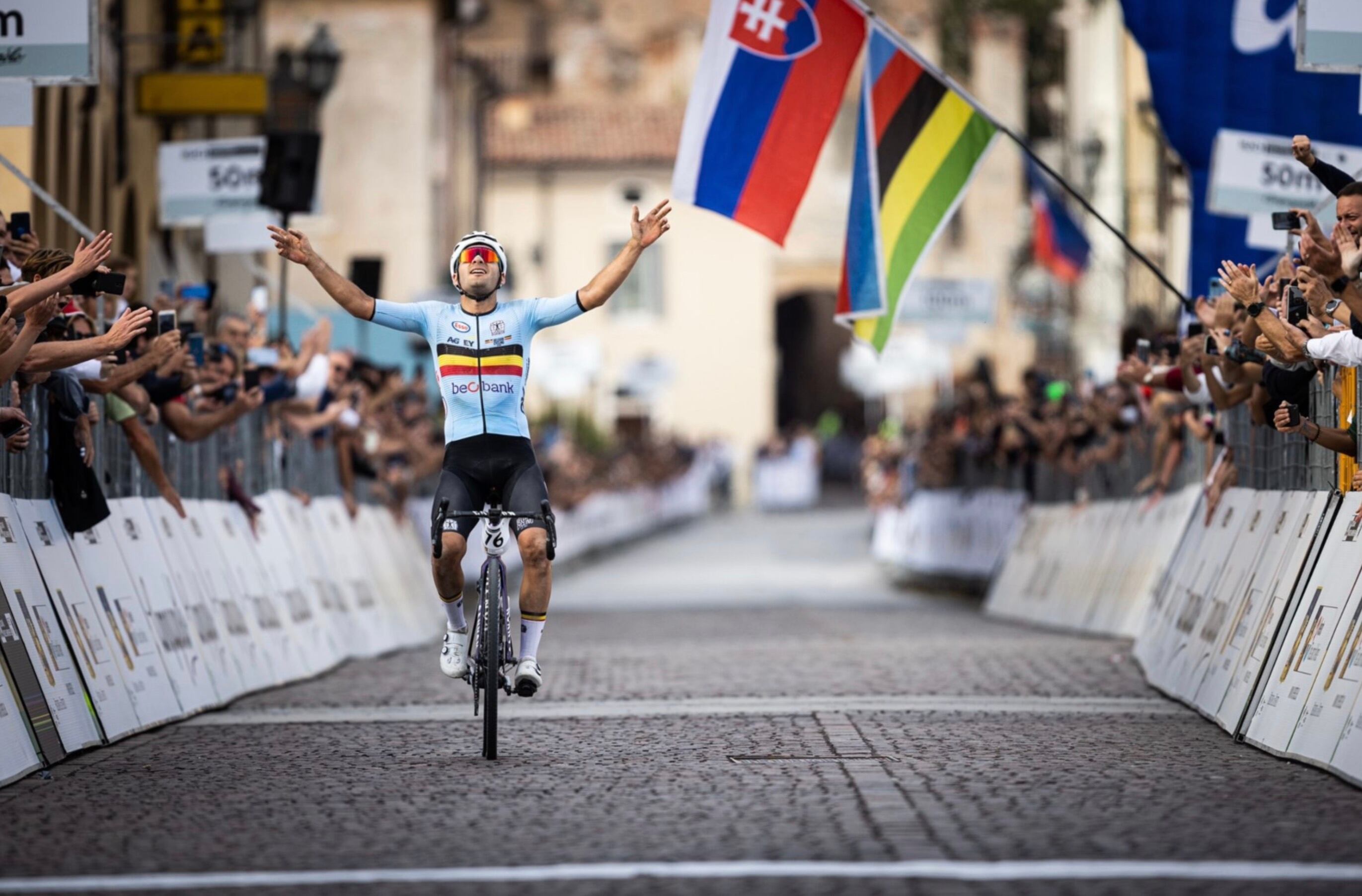 Gianni Vermeersch, ganador del mundial de gravel 2022